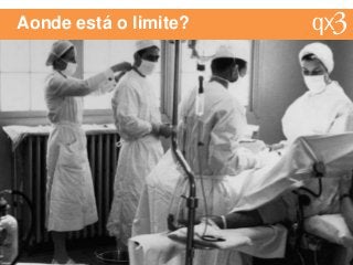 Aonde está o limite?
 