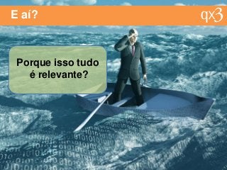 E aí?
Porque isso tudo
é relevante?
 