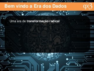 Bem vindo a Era dos Dados
Uma era de transformação radical
 