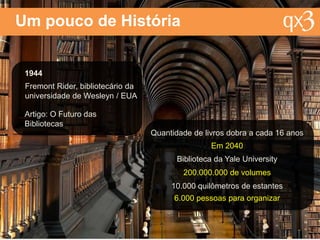 Conceituando Big Data
Quem já ouviu falar do termo Big Data?
Desde quando vocês ouvem esse termo?
 
