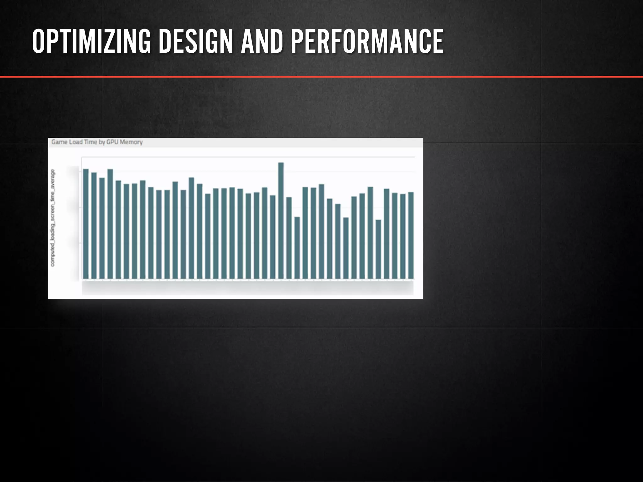 OPTIMIZING DESIGN AND PERFORMANCE
 