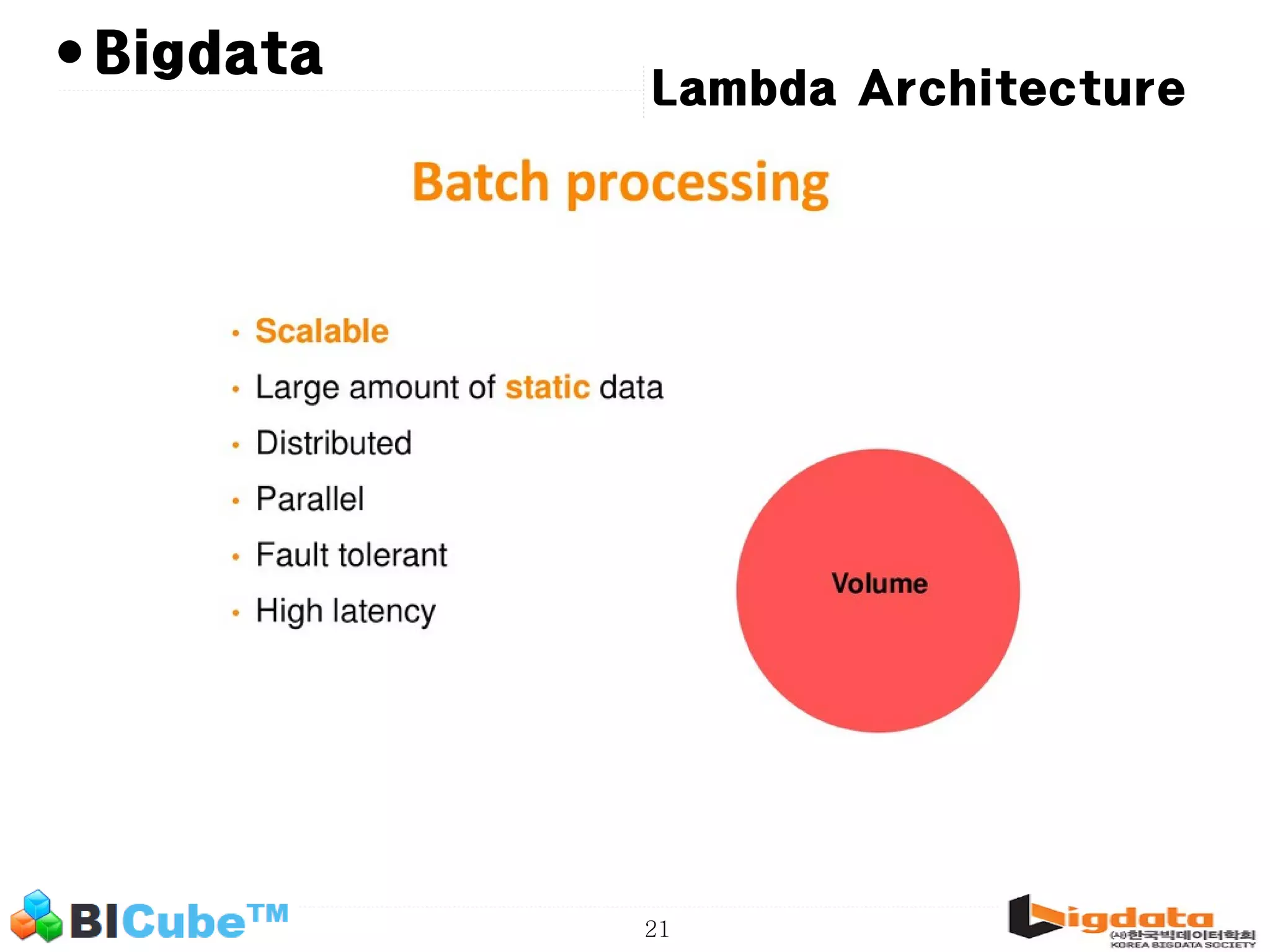 21 • Lambda Architecture Bigdata 