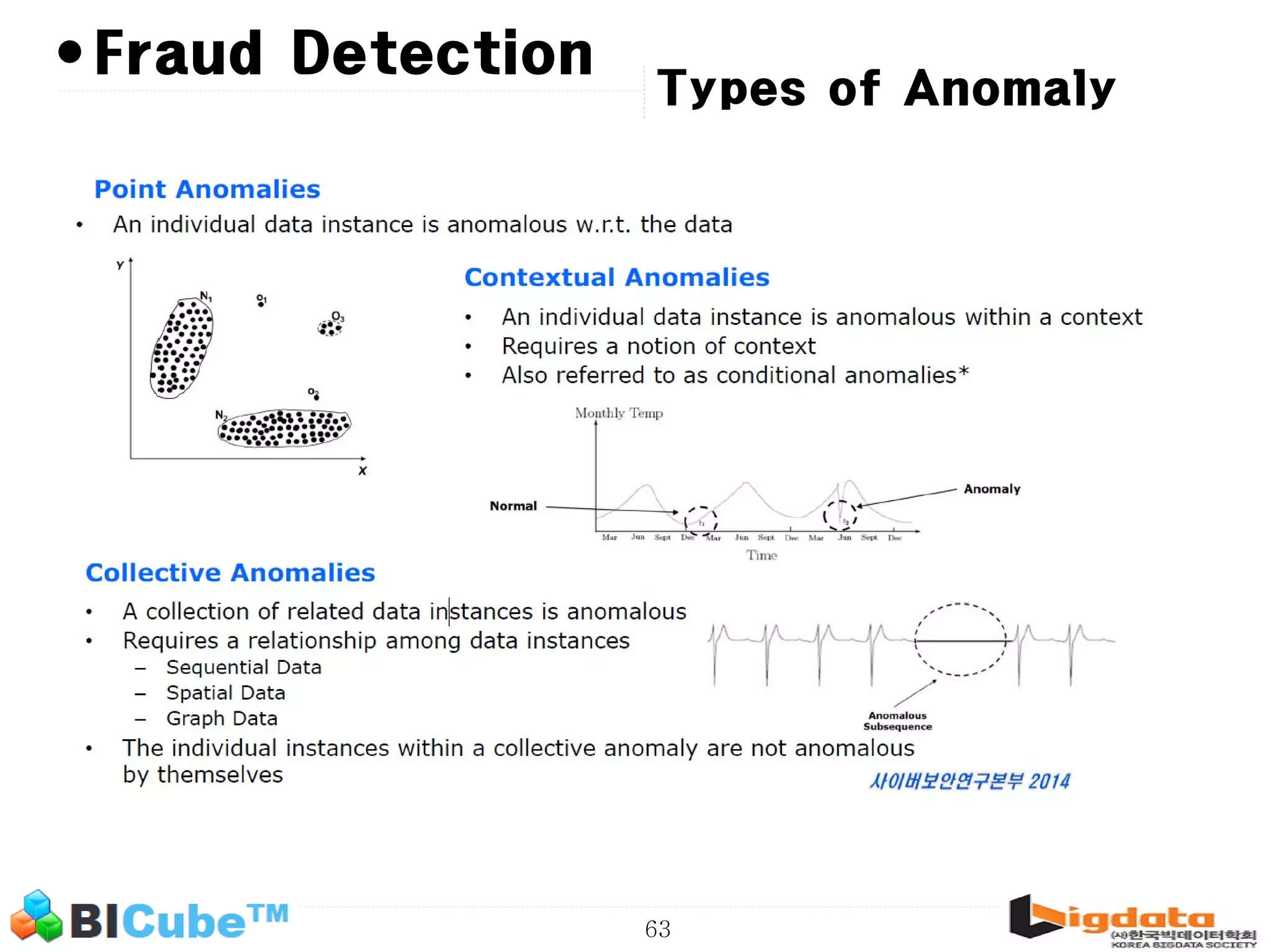 63 • Types of Anomaly Fraud Detection 
