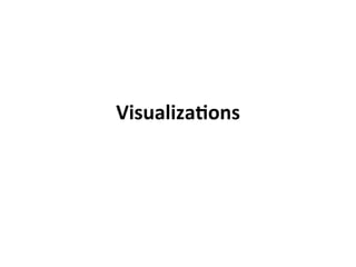 Visualiza5ons	
  
 