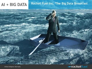 AI + BIG DATA Rocket Fuel Inc. The Big Data Breakfast
 