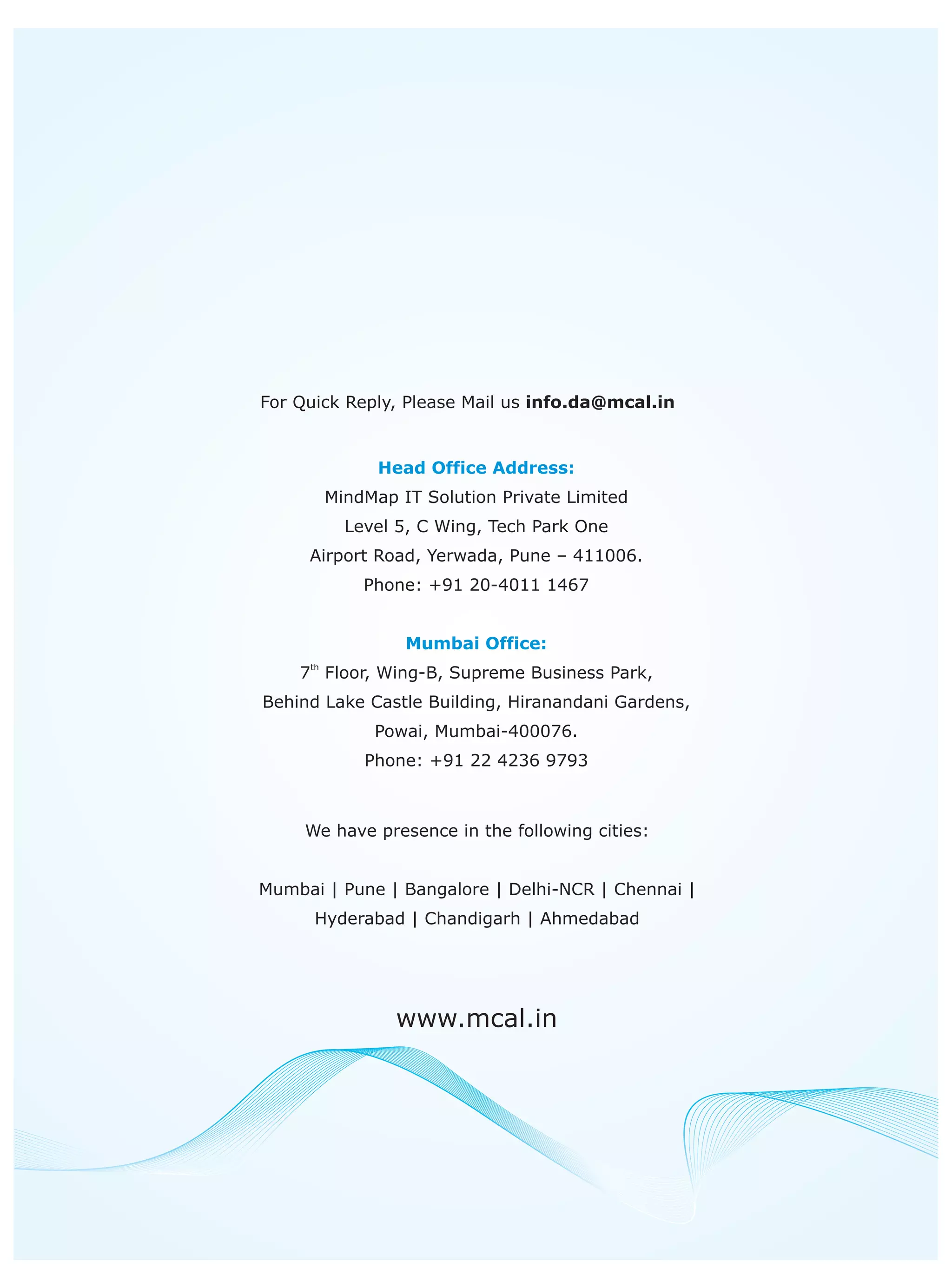 Big data and Hadoop Training Brochure 