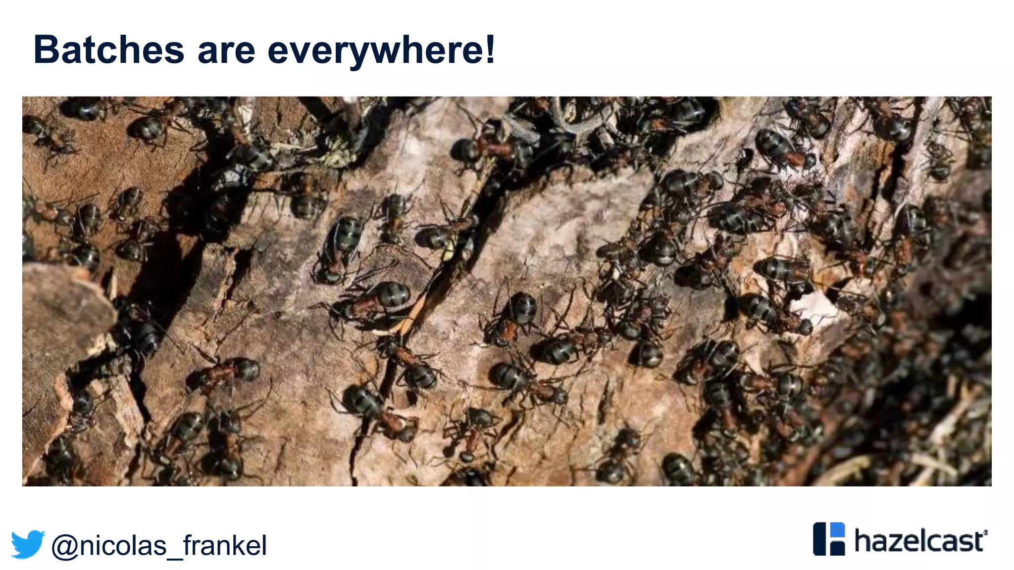 @nicolas_frankel
Batches are everywhere!
 