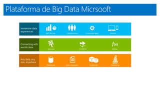 Plataforma de Big Data Micrsooft
 