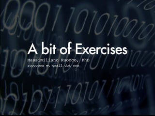 Summary 
• What is R: environment + language 
– Package-based 
– Free! 
• Briefly introduction on R Language 
– Data structures 
– Function 
– Graphics 
• Geo-Data Visualization 
– Plot real data on a map 
• Geo-Data Analysis 
– Exploratory analysis 
• R and Big Data 
– Managing large matrix 
– Revolutionary Analytics 
70 
 