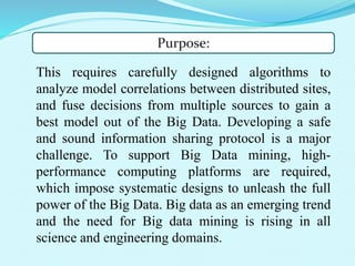 Data Mining With Big Data
