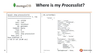 NoSQL on MySQL - MySQL Document Store by Vadim Tkachenko | PPTX