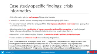 Big Data Externalities – the BYTE Case Studies | PDF