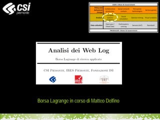 http://www.torinosmartcity.it: Conoscere + Partecipare + Gestire
Borsa Lagrange in corso di Matteo Delfino
 