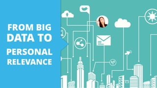 FROM BIG
DATA TO
PERSONAL
RELEVANCE
 