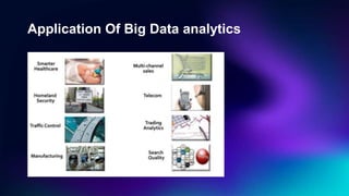 Application Of Big Data analytics
 