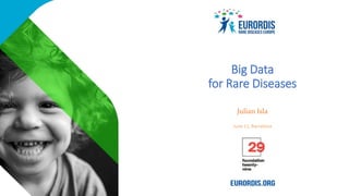 Julian Isla
June 11, Barcelona
Big Data
for Rare Diseases
 