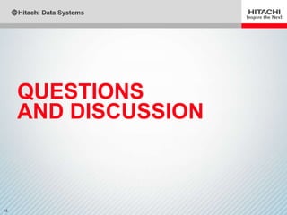 QUESTIONS
     AND DISCUSSION



13
 