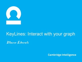 KeyLines: Interact with your graph
Marco Liberati
 