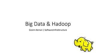 Big Data & Hadoop
Gizem Akman | SoftwareInfraStructure
 