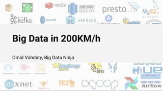Big Data in 200KM/h
Omid Vahdaty, Big Data Ninja
 