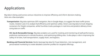 Big Data in Business Application use case and benefits | PPTX