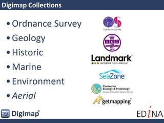 Accessing the data: online mapping via Roam
 