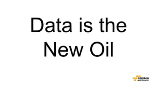 Data is the
New Oil
 
