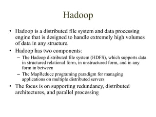 Introduction to BIG DATA | PPTX | Databases | Computer Software and ...