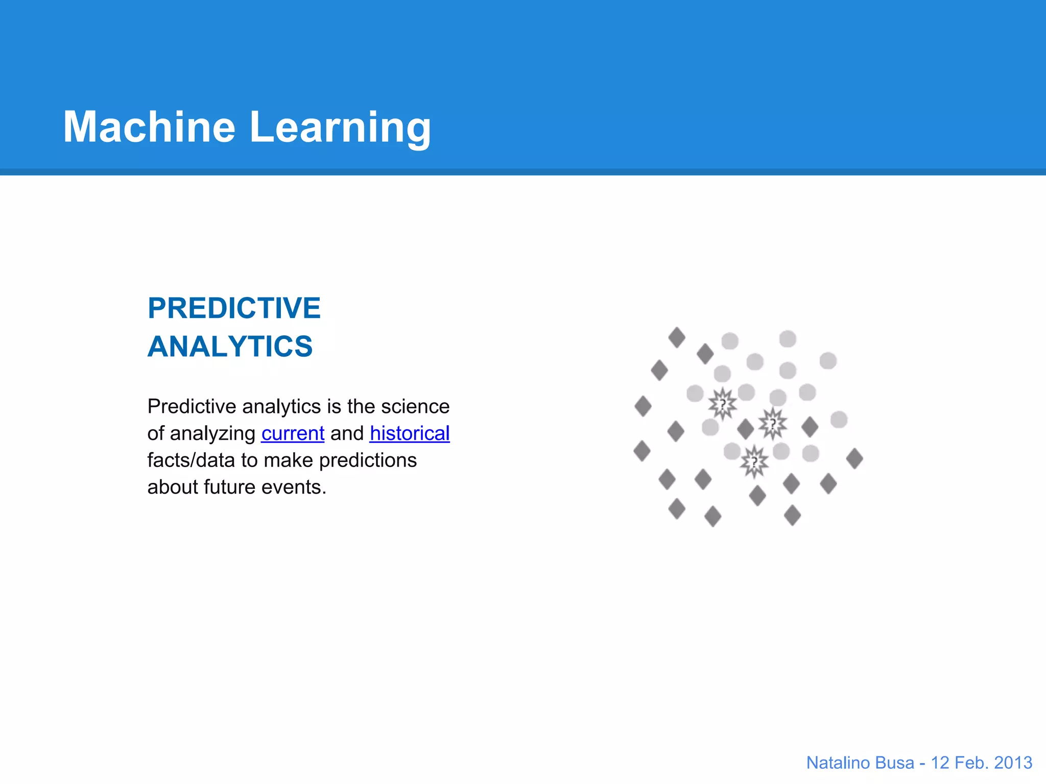 Word Counting on Map Reduce




                              Natalino Busa - 12 Feb. 2013
 