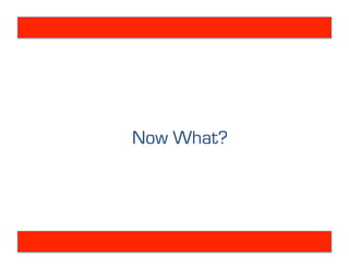 Moving Forward
Your Challenge
•  Your data will be different
client-to-client
•  Twitter is just the beginning
•  Your will get to be creative
and work on collaborative
cross-functional teams to
dive into the data
•  *This will be both rewarding
and potentially difficult
Tasks Ahead
•  Begin thinking about
what you can learn from
data to help our sponsors
reach their goals
•  Start thinking about how
your fans behave in your
approach to figuring out
what questions to ask the
data
 