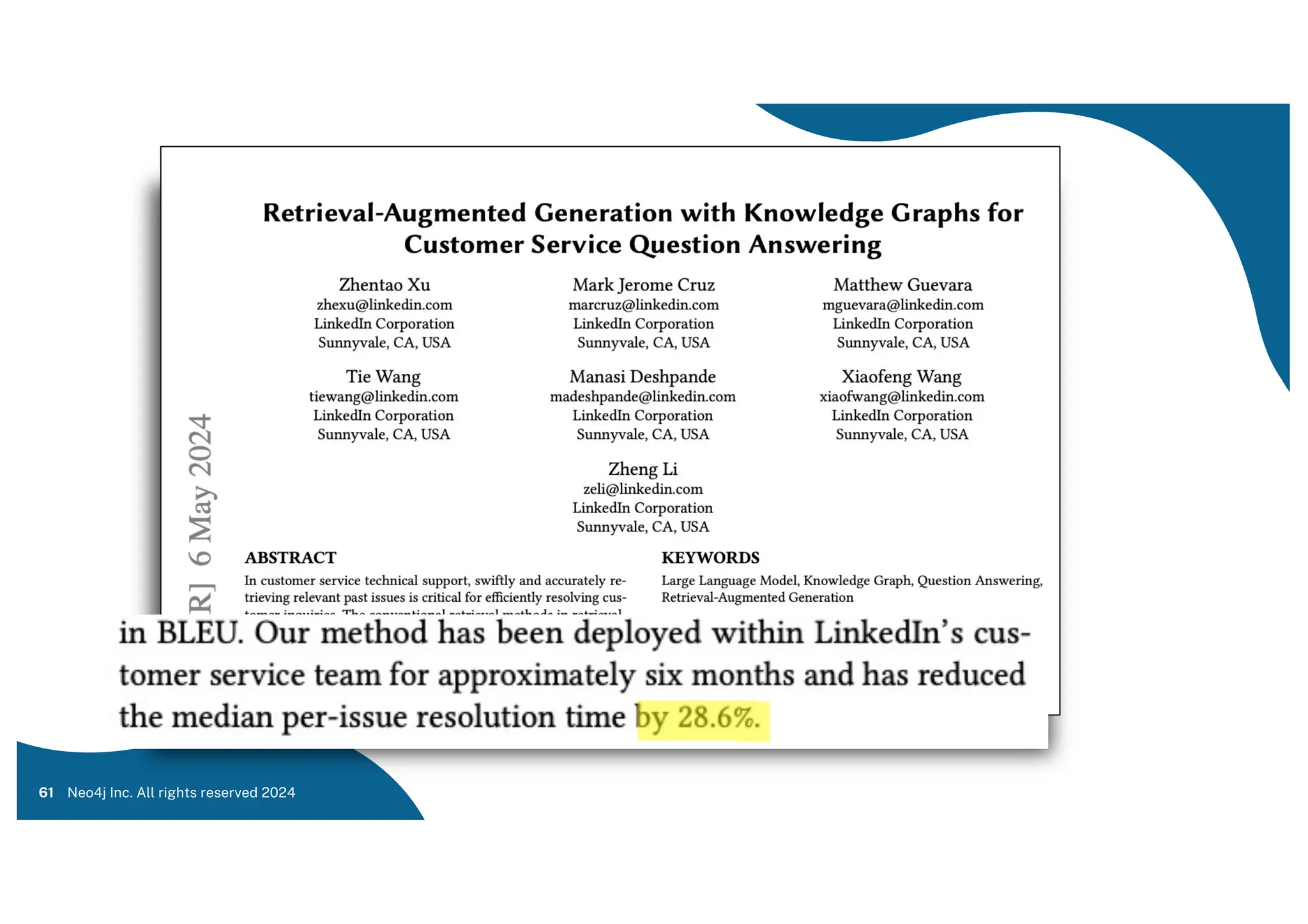 61 Neo4j Inc. All rights reserved 2024
 
