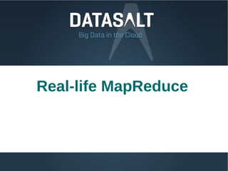 Big data, map reduce and beyond