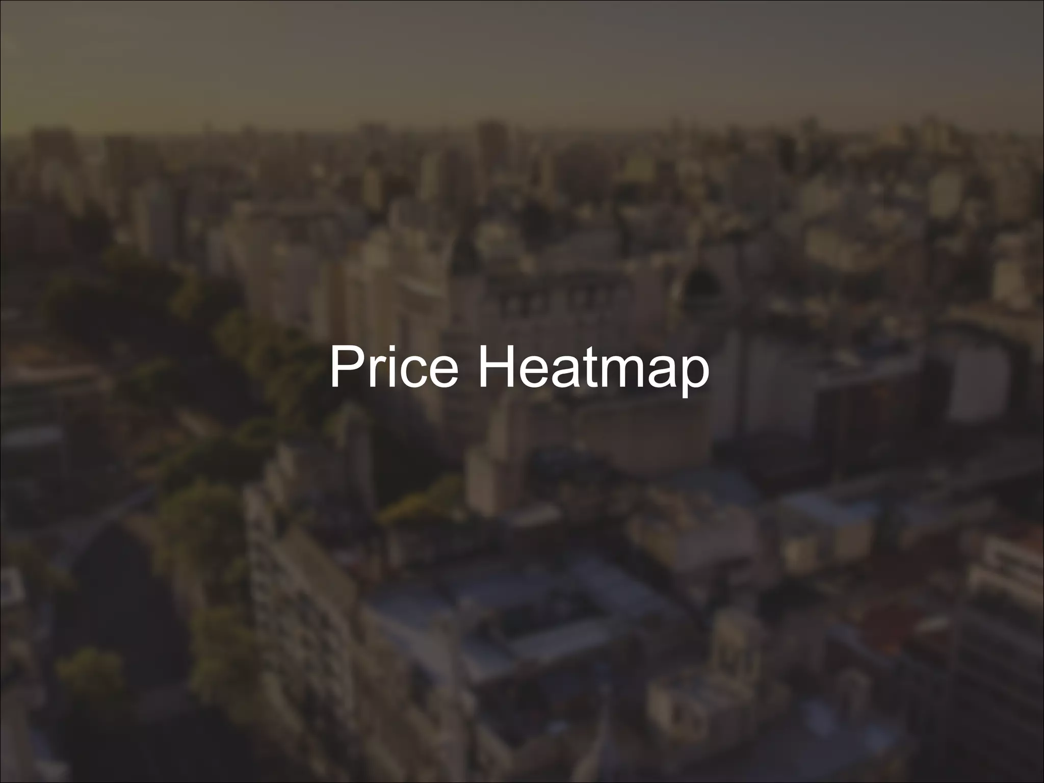 Price Heatmap
 