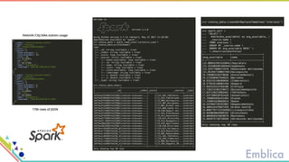 Helsinki City bike station usage
17M rows of JSON
 