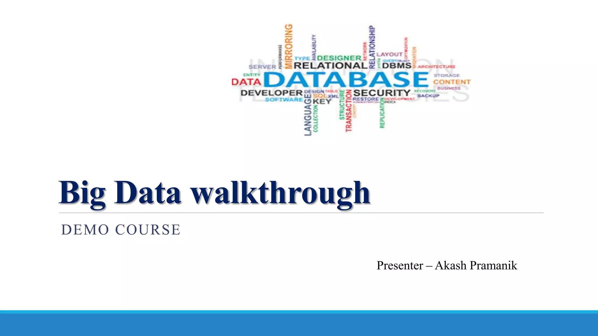 Big data overview | PPT