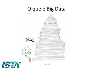 O que é Big Data 
Fonte: EMC²  