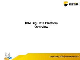 IBM Big Data Platform
Overview
 