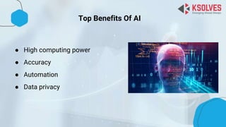 Leverage the Power of Artificial Intelligence in Banking Industry | PPTX