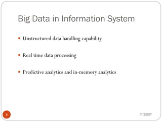 Big data presentation | PPTX