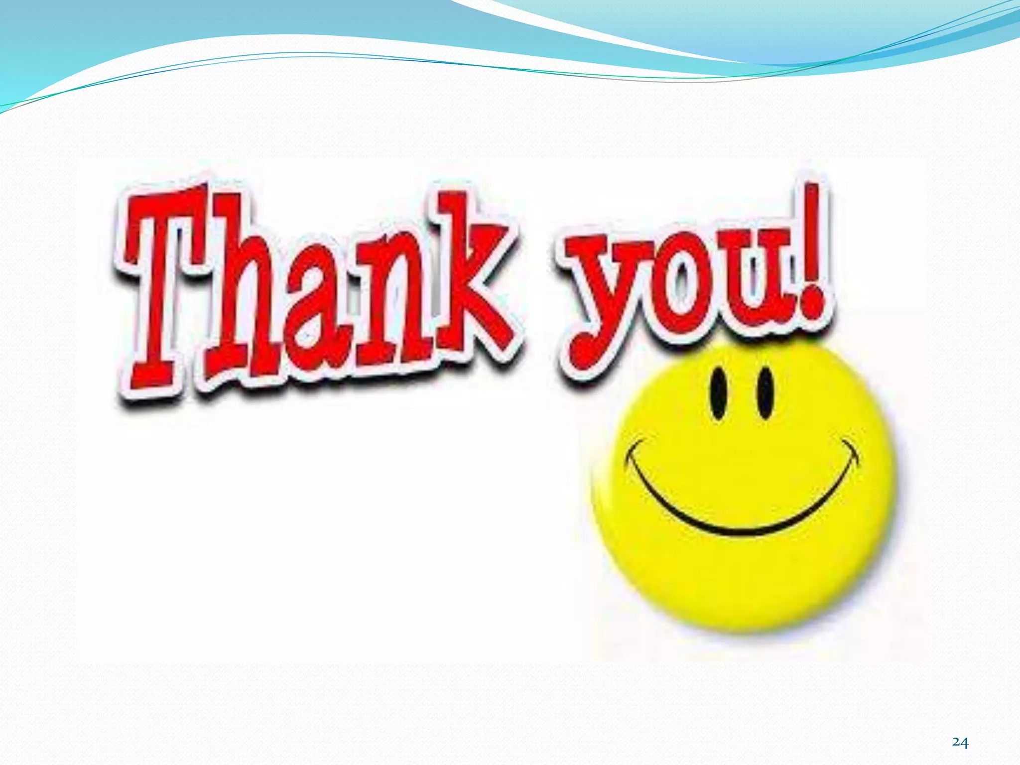 Thank You
24
 