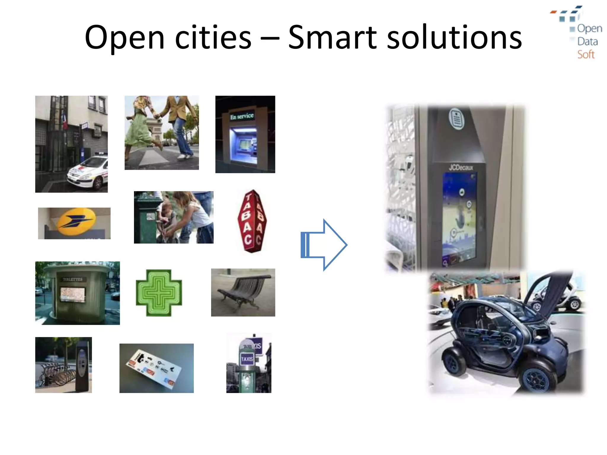 Open cities – Smart solutions
 