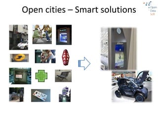 Open cities – Smart solutions
 