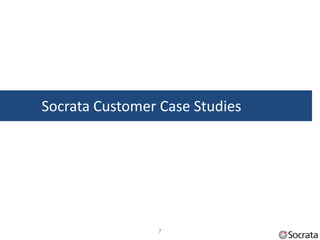 Socrata Customer Case Studies




                7
 