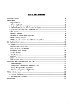 Big Data - Insights & Challenges | PDF