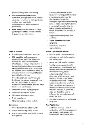 Big Data - Insights & Challenges | PDF