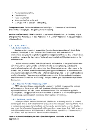 Big Data - Insights & Challenges | PDF