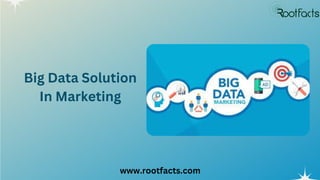 Big Data Solution
In Marketing
www.rootfacts.com
 
