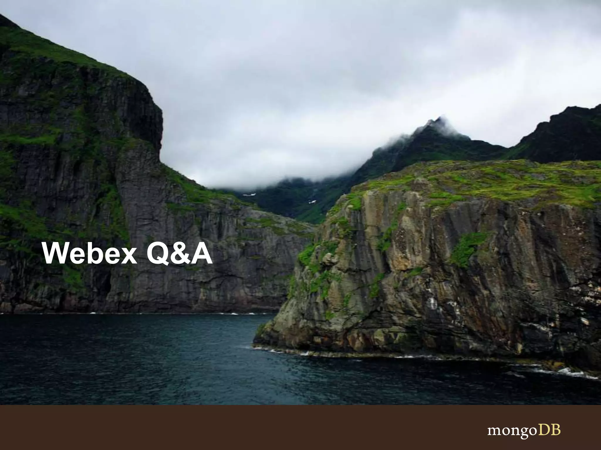 Webex Q&A
 