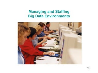 32
Managing and Staffing
Big Data Environments
 