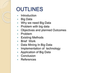 Big Data to avoid weather related flight delays | PPTX
